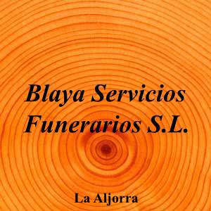 Blaya Servicios Funerarios S.L.|Funeraria|blaya-servicios-funerarios-sl|||Calle Francisco Bernal, 8, 30390 La Aljorra, Murcia|La Aljorra|886|murcia|Murcia|||-|https://goo.gl/maps/KTiqH53yK5dciMAt9|