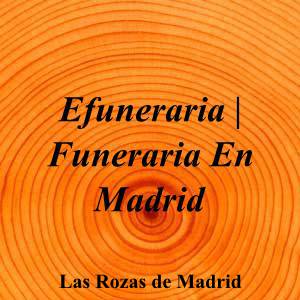 Efuneraria - Funeraria En Madrid|Funeraria|efuneraria-funeraria-en-madrid|5,0|2|Travesía Navalcarbon, 18, 28232 Las Rozas de Madrid, Madrid|Las Rozas de Madrid|884|madrid|Madrid|efuneraria.com|900 535 021|info@efuneraria.com|https://goo.gl/maps/ZPAhFF6txU3pTCbH9|