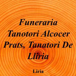 Funeraria Tanotori Alcocer Prats, Tanatori De Lliria