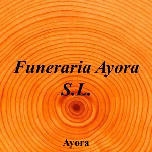 Funeraria Ayora S.L.|Funeraria|funeraria-ayora-sl|3,7|3|Calle Matadero, 27, 46620 Ayora, Valencia|Ayora|899|valencia|Valencia|web15735.editorweb.es|629 95 85 80|-|https://goo.gl/maps/zGkW8K6QBJZT8eMw7|