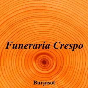 Funeraria Crespo|Funeraria|funeraria-crespo-2|3,3|3|Carrer de Bautista Riera, 19, 46100 Burjassot, Valencia|Burjasot|899|valencia|Valencia||902 30 09 60|-|https://goo.gl/maps/Lfb3ByEx8YgvfZpB7|