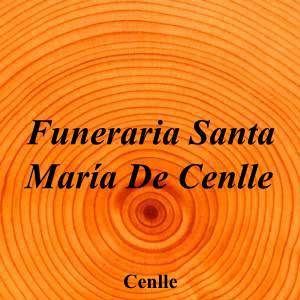 Funeraria Santa María De Cenlle|Funeraria|funeraria-santa-maria-cenlle|||Rúa do Capitán, 17, 32454 Cenlle, Ourense|Cenlle|888|ourense|Ourense||988 40 40 80|-|https://goo.gl/maps/p9RwUvyK3Cyx6GSR6|