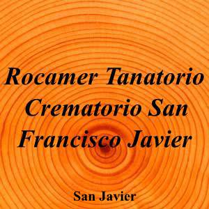Rocamer Tanatorio Crematorio San Francisco Javier