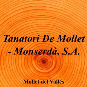 Tanatori De Mollet - Monserdà, S.A.