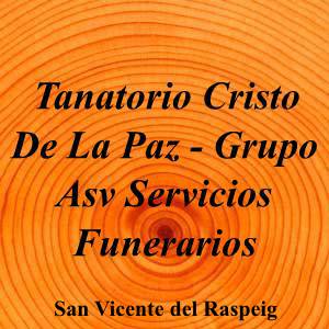 Tanatorio Cristo De La Paz - Grupo Asv Servicios Funerarios