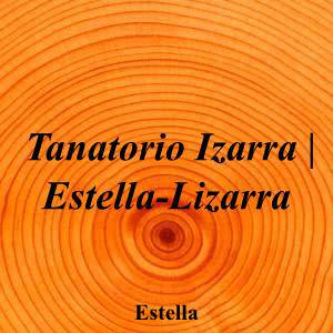 Tanatorio Izarra - Estella-Lizarra