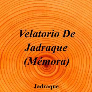 Velatorio De Jadraque (Mémora)