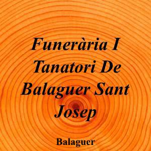 Funerària I Tanatori De Balaguer Sant Josep|Funeraria|funeraria-i-tanatori-balaguer-sant-josep|||Carrer de Pere III, 1, 25600 BAIXOS, Lleida|Balaguer|882|lleida|Lleida|funerariajtorne.com|973 44 90 44|info@jtorne.com|https://goo.gl/maps/zyjQfwpuxyfas4Qf6|
