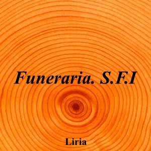 Funeraria. S.F.I|Funeraria|funeraria-sfi|||Plaça Mayor, 22, 46160 Llíria, Valencia|Liria|899|valencia|Valencia||962 02 64 84|-|https://goo.gl/maps/7UoGUYBScx2s4GiV8|