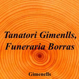 Tanatori Gimenlls, Funeraria Borras