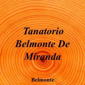 Tanatorio Belmonte De Miranda