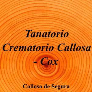 Tanatorio Crematorio Callosa - Cox