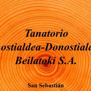 Tanatorio Donostialdea-Donostialdeko Beilatoki S.A.