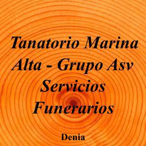 Tanatorio Marina Alta - Grupo Asv Servicios Funerarios