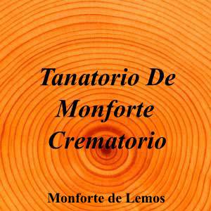 Tanatorio De Monforte Crematorio