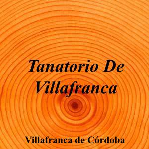 Tanatorio De Villafranca