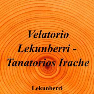 Velatorio Lekunberri - Tanatorios Irache