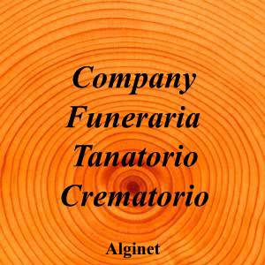 Company Funeraria Tanatorio Crematorio|Funeraria|company-funeraria-tanatorio-crematorio|5,0|1|Carrer Sant Vicent, 18, 46230 Alginet, Valencia|Alginet|899|valencia|Valencia|funerariacompany.es|609 06 56 70|info@funerariacompany.com|https://goo.gl/maps/nC2kBt2R33giLNE3A|