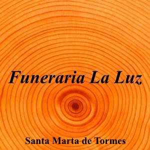 Funeraria La Luz|Funeraria|funeraria-luz|||Calle Lazarillo de Tormes, 1, 37900 Santa Marta de Tormes, Salamanca|Santa Marta de Tormes|891|salamanca|Salamanca|funerarialaluz.com|923 13 00 68|info@funerarialaluz.com|https://goo.gl/maps/1J8NrKaaZyFmcM2RA|