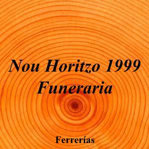 Nou Horitzo 1999 Funeraria