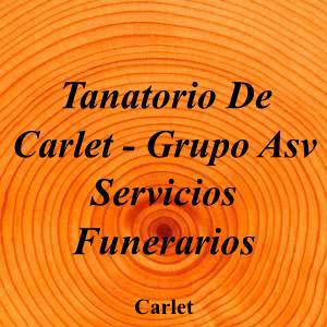 Tanatorio De Carlet - Grupo Asv Servicios Funerarios