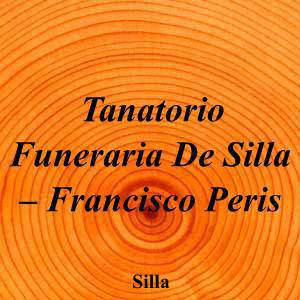 Tanatorio Funeraria De Silla – Francisco Peris