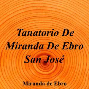 Tanatorio De Miranda De Ebro San José