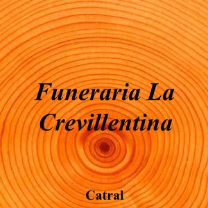 Funeraria La Crevillentina|Funeraria|funeraria-crevillentina|||Poligono Poniente -C/Navarra, 1, 03158 Catral, Alicante|Catral|856|alicante|Alicante|funerariacrevillentina.es|965 40 17 85|-|https://goo.gl/maps/hMEU4zd3gK3MfuG36|