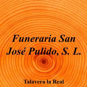 Funeraria San José Pulido, S. L.|Funeraria|funeraria-san-jose-pulido-s-l|5,0|1|Av. de Extremadura, 28, 06140 Talavera la Real, Badajoz|Talavera la Real|860|badajoz|Badajoz|sanjosepulido.com|639 40 22 36|funeraria@sanjosepulido.com|https://g.page/JULIOPULIDO?share|