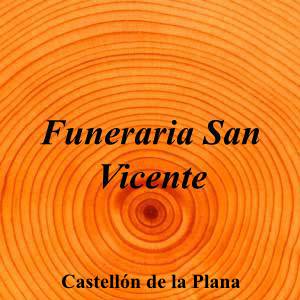 Funeraria San Vicente|Funeraria|funeraria-san-vicente|3,0|2|Carrer de Sant Vicent, 81, 12002 Castelló de la Plana, Castelló|Castellón de la Plana|868|castellon|Castellón|||-|https://goo.gl/maps/bMiNiiw5nbNSF3Da7|