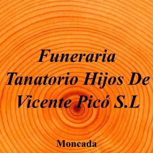Funeraria Tanatorio Hijos De Vicente Picó S.L