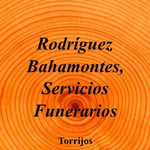 Rodríguez Bahamontes, Servicios Funerarios