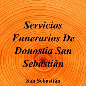 Servicios Funerarios De Donostia San Sebastián