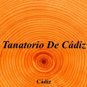 Tanatorio De Cádiz