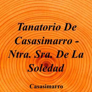 Tanatorio De Casasimarro - Ntra. Sra. De La Soledad