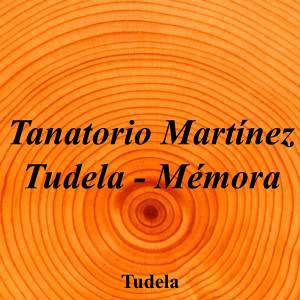 Tanatorio Martínez Tudela - Mémora