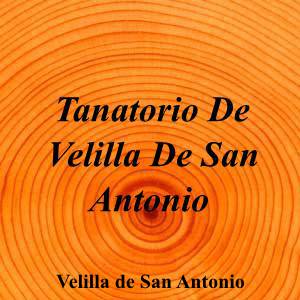 Tanatorio De Velilla De San Antonio
