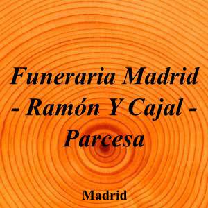 Funeraria Madrid - Ramón Y Cajal - Parcesa|Funeraria|funeraria-madrid-ramon-cajal-parcesa|5,0|1|Calle de San Modesto, 44, 28034 Madrid|Madrid|884|madrid|Madrid|parcesa.es|919 04 40 00|parcesa@parcesa.es|https://goo.gl/maps/brW89D776LpkWoMe8|