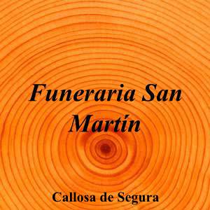 Funeraria San Martín|Funeraria|funeraria-san-martin|||Calle Alameda Manuela Amo Nadal, 25, 03360 Callosa de Segura, Alicante|Callosa de Segura|856|alicante|Alicante||965 31 11 96|-|https://goo.gl/maps/XP2JwPayXdTS115g6|