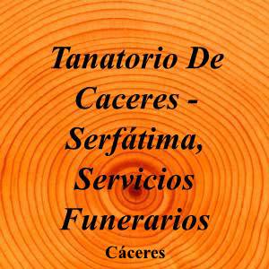 Tanatorio De Caceres - Serfátima, Servicios Funerarios