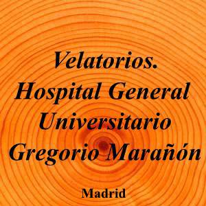 Velatorios. Hospital General Universitario Gregorio Marañón