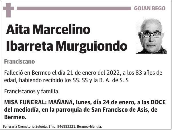 Aita Marcelino Ibarreta Murguiondo