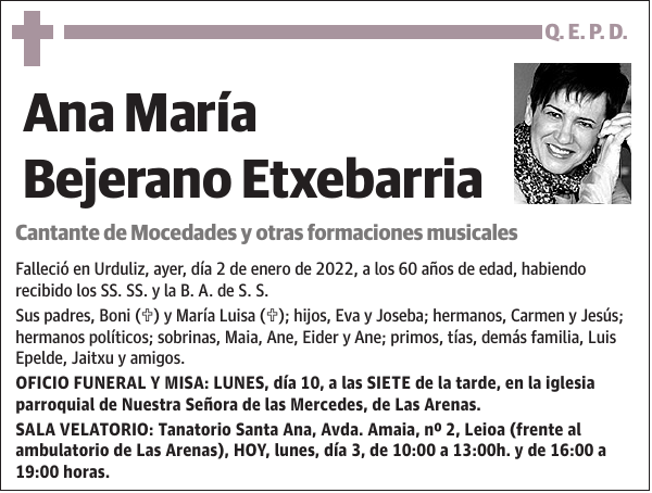 Ana María Bejerano Etxebarria