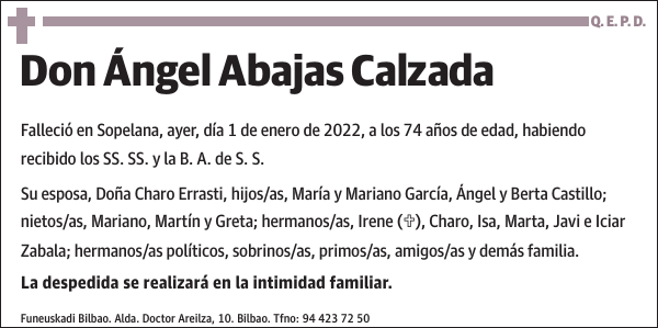 Ángel Abajas Calzada