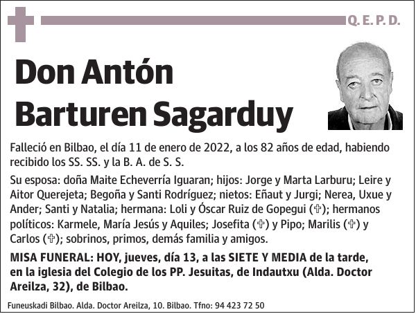 Antón Barturen Sagarduy