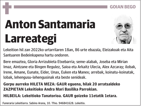 Anton Santamaria Larreategi
