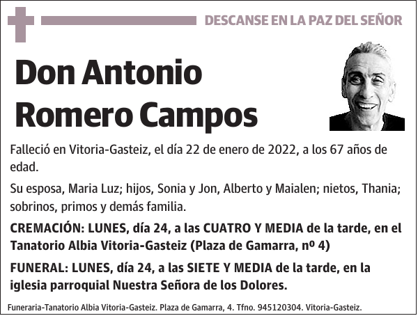 Antonio Romero Campos