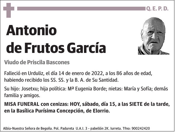 Antonio de Frutos García