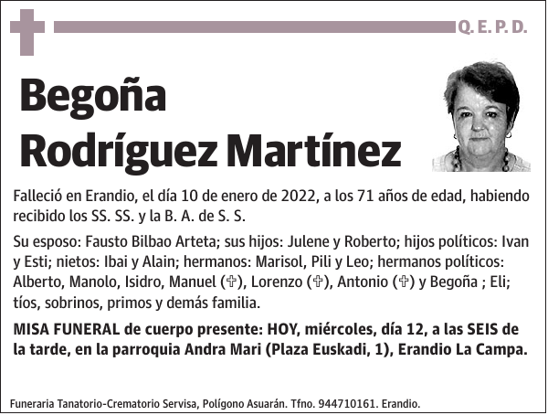 Begoña Rodríguez Martínez