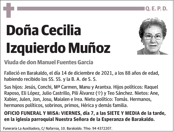 Cecilia Izquierdo Muñoz